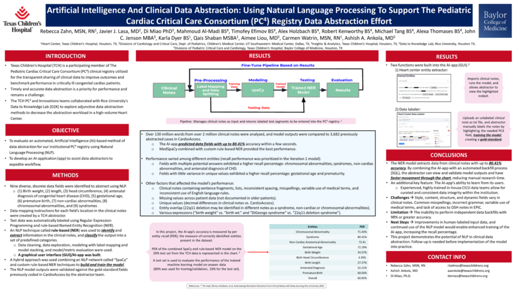 Artificial Intelligence and Clinical Data Abstraction